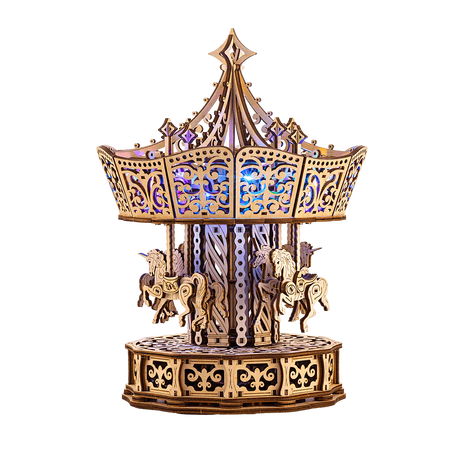 Wood Trick  Bausatz Pariser Karussell (440Teile) 