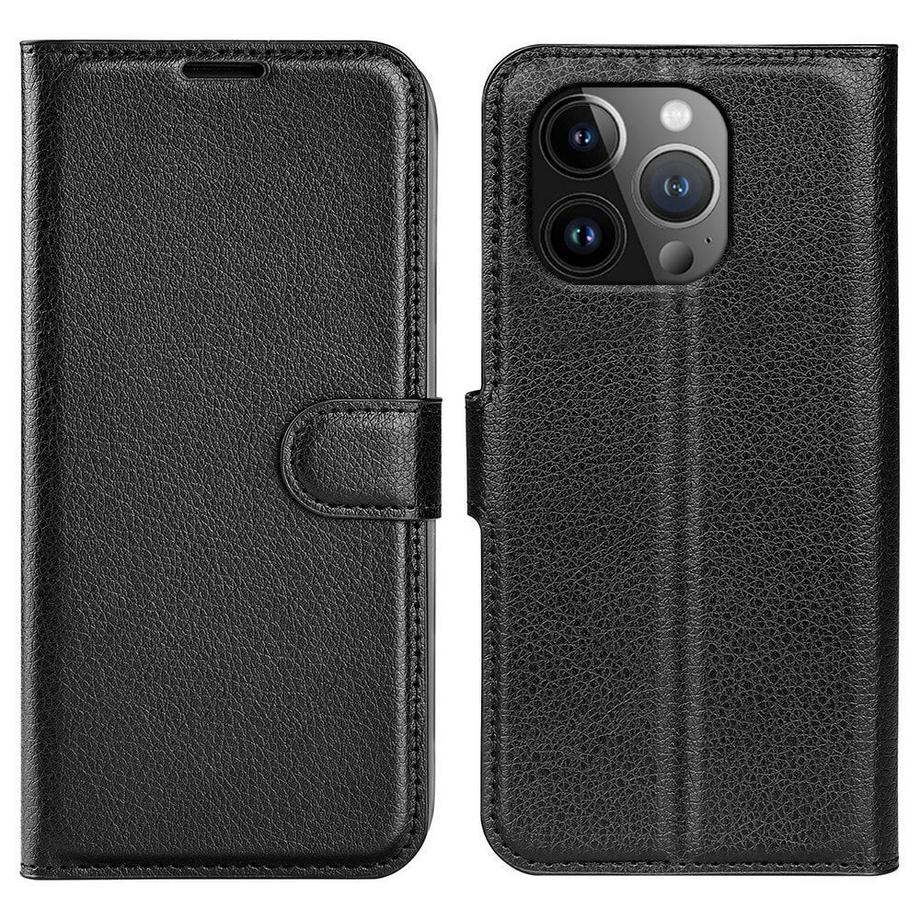 Cover-Discount  iPhone 15 Pro - Leder Etui Hülle 