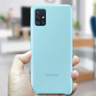 SAMSUNG  Cover Silicone Galaxy A51 Celeste 