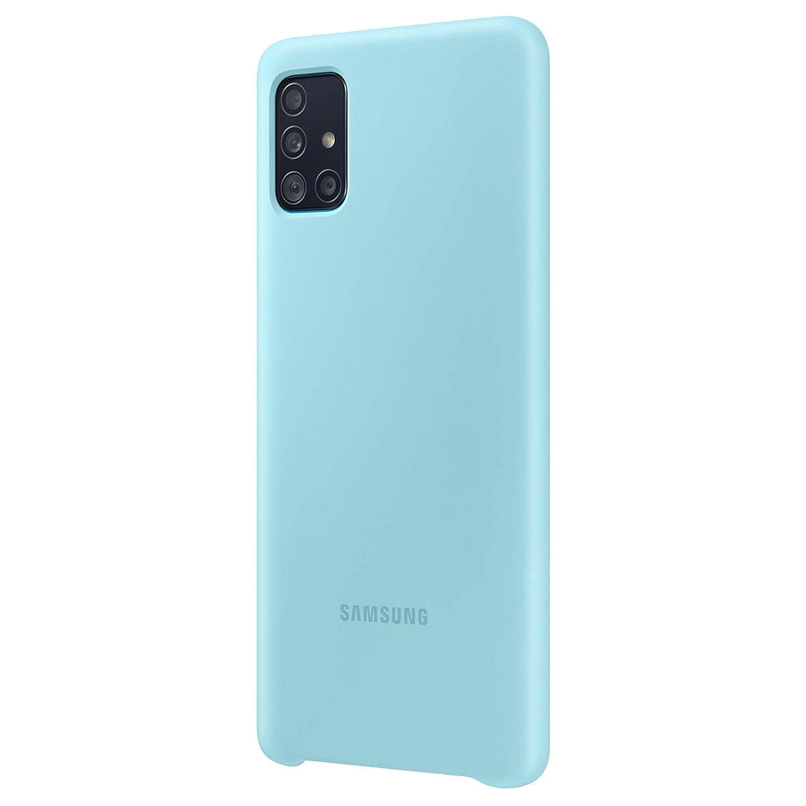 Image of Samsung Silicone Cover Galaxy A51 Blau