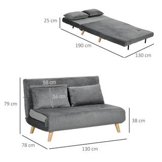 HOMCOM Schlafsofa  