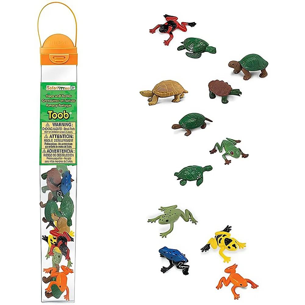 Image of Toob Frösche & Schildkröten (12Teile) Multicolor