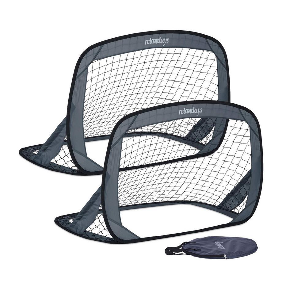 Northix  2x Pop-up-Fußballtore 