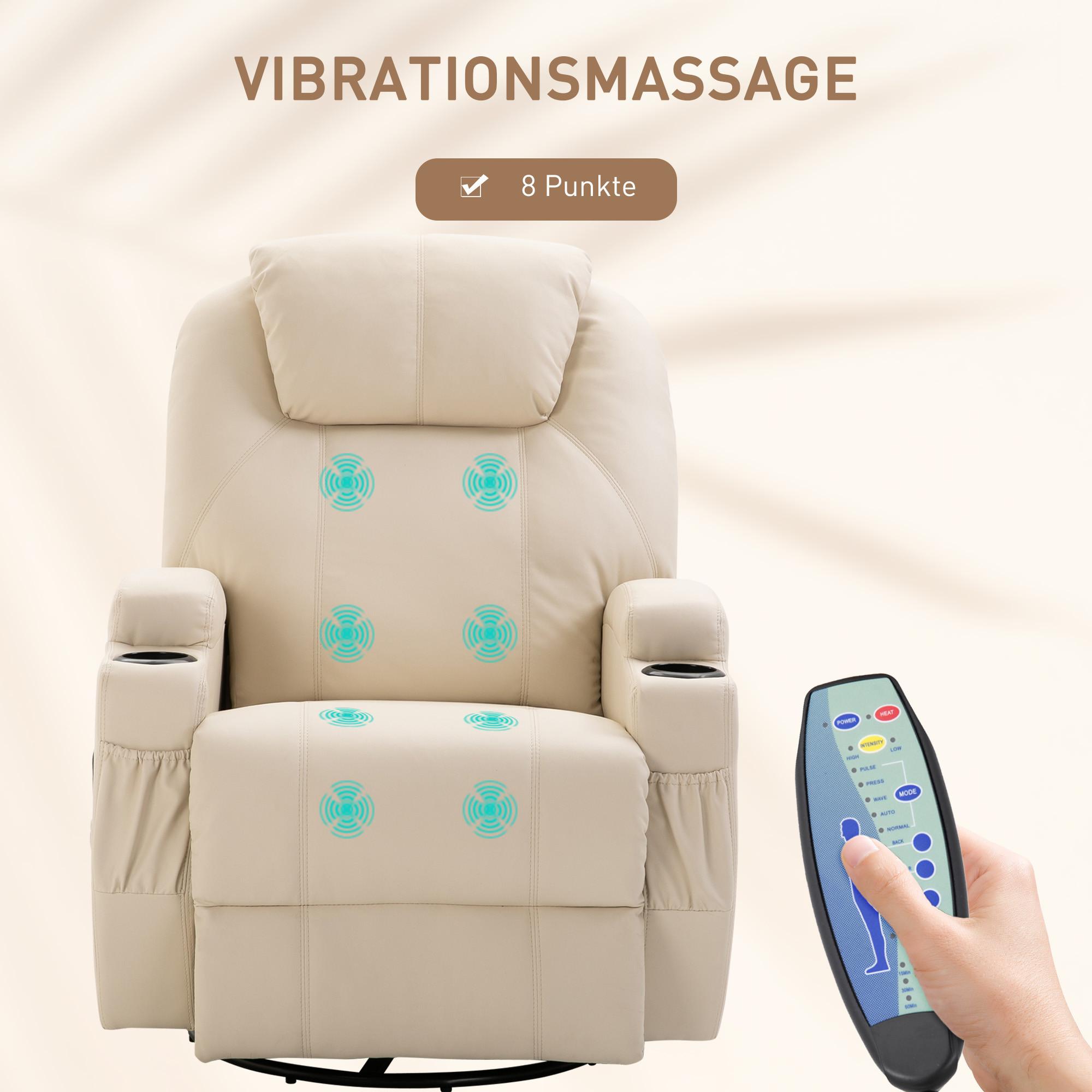 HOMCOM  Chaise de massage 