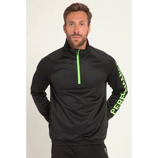 JP1880  Sweat de fitness à col montant, taille élastique et détails fluos 