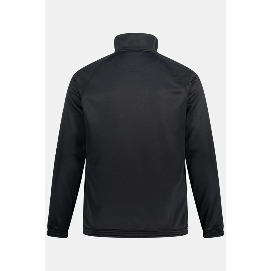 JP1880  Sweater, Fitness, Neon-Akzente, Stehkragen, elastischer Bund 