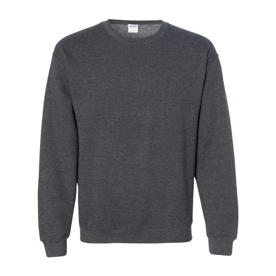 Lourde Mélange adulte Sweat-shirt ras du cou