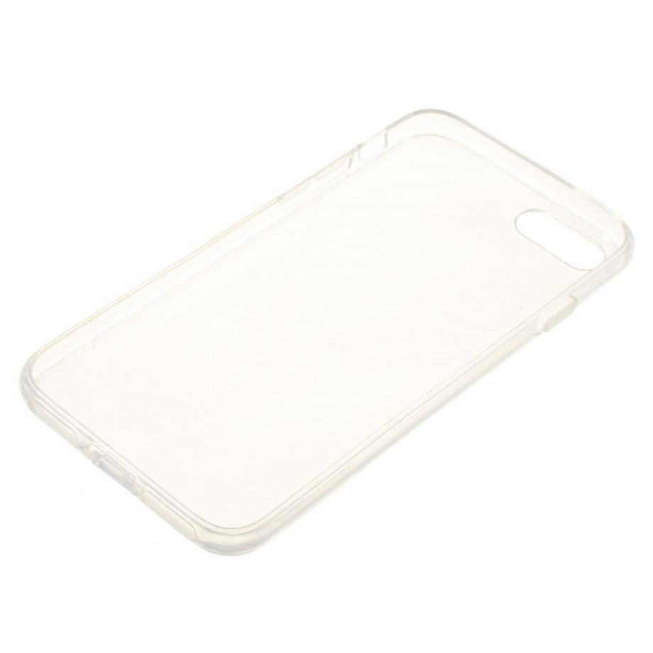 Cover-Discount  iPhone SE / 8 / 7 - Custodia in gomma siliconica trasparente 