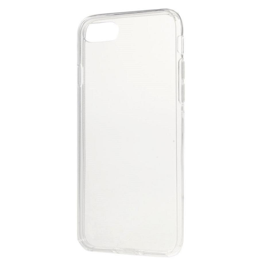 Cover-Discount  iPhone SE / 8 / 7 - Custodia in gomma siliconica trasparente 