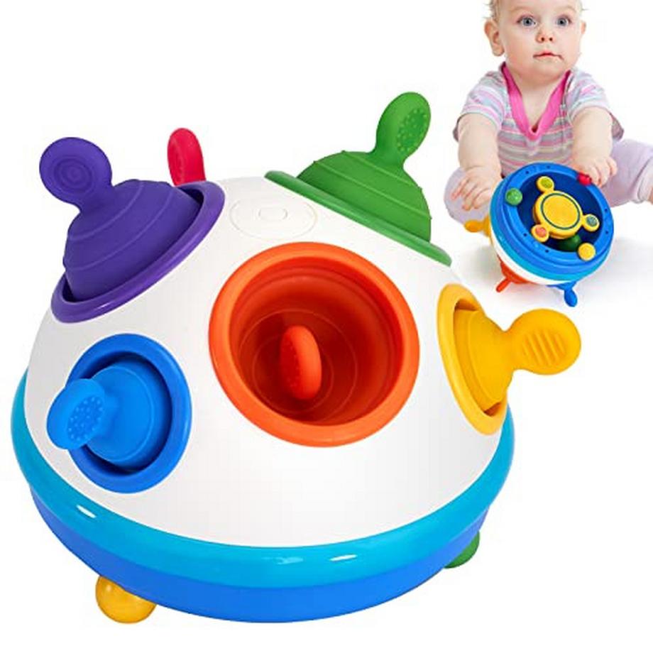 Spielzeug für 1 Jahr Baby - Kleinkind sensorische Spielzeug Pop Fidget Spielzeug Spinnen Baby