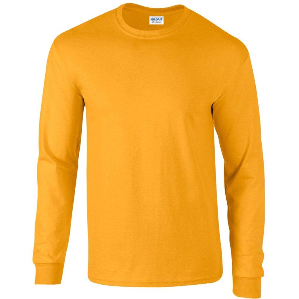 Image of Ultra Tshirt Mit Rundhalsausschnitt, Langärmlig Herren Gold M