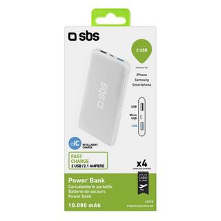 SBS  Extra Slim mit 10000 mAh 