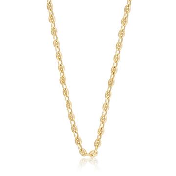 Collier Schiffsanker Collier Gelbgold 750, 4.5mm, 45cm