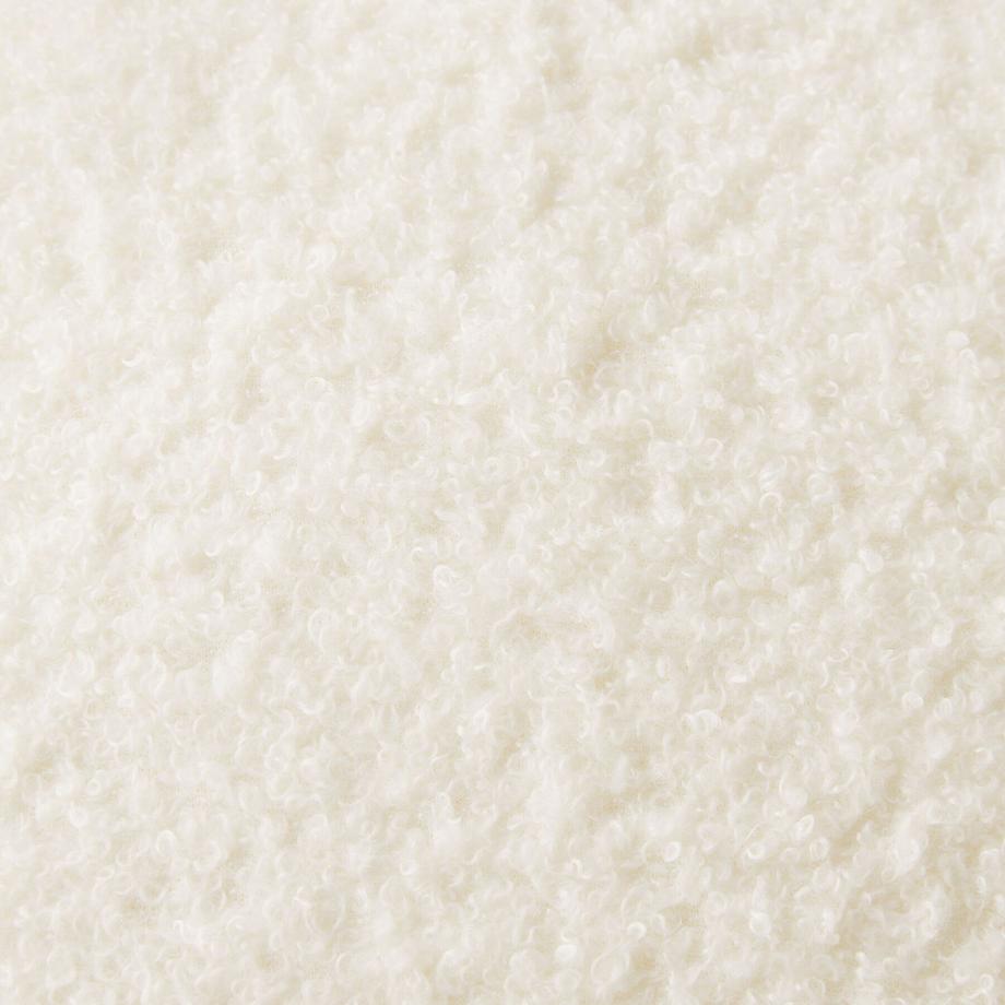 Tectake Schaukelstuhl   Swing dicke Polsterung, mit Bouclé-Bezug große Rückenlehne, abnehmbares Sitzpolster  