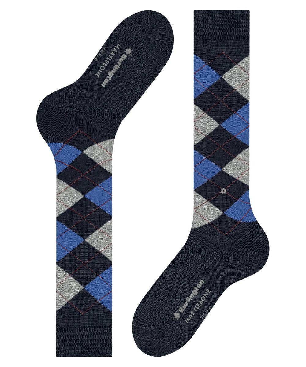 Burlington Marylebone Chaussettes Hautes Argyle  
