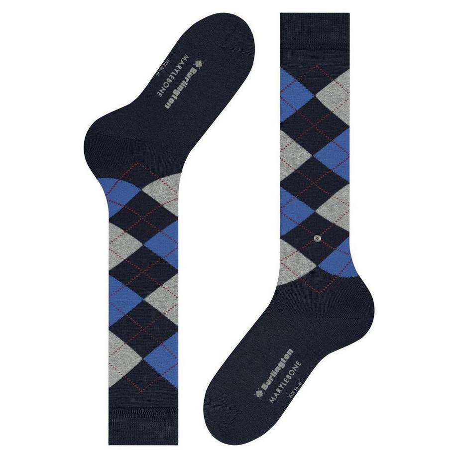 Burlington Marylebone Argyle Calze al Ginocchio  