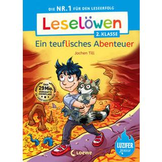 Leselöwen 2. Klasse - Ein teuflisches Abenteuer Till, Jochen; Loewe Erstlesebücher (Hrsg.); Lipkowski, Ron (Illustrationen); Reinki, Kaja (Illustrationen) Gebundene Ausgabe 