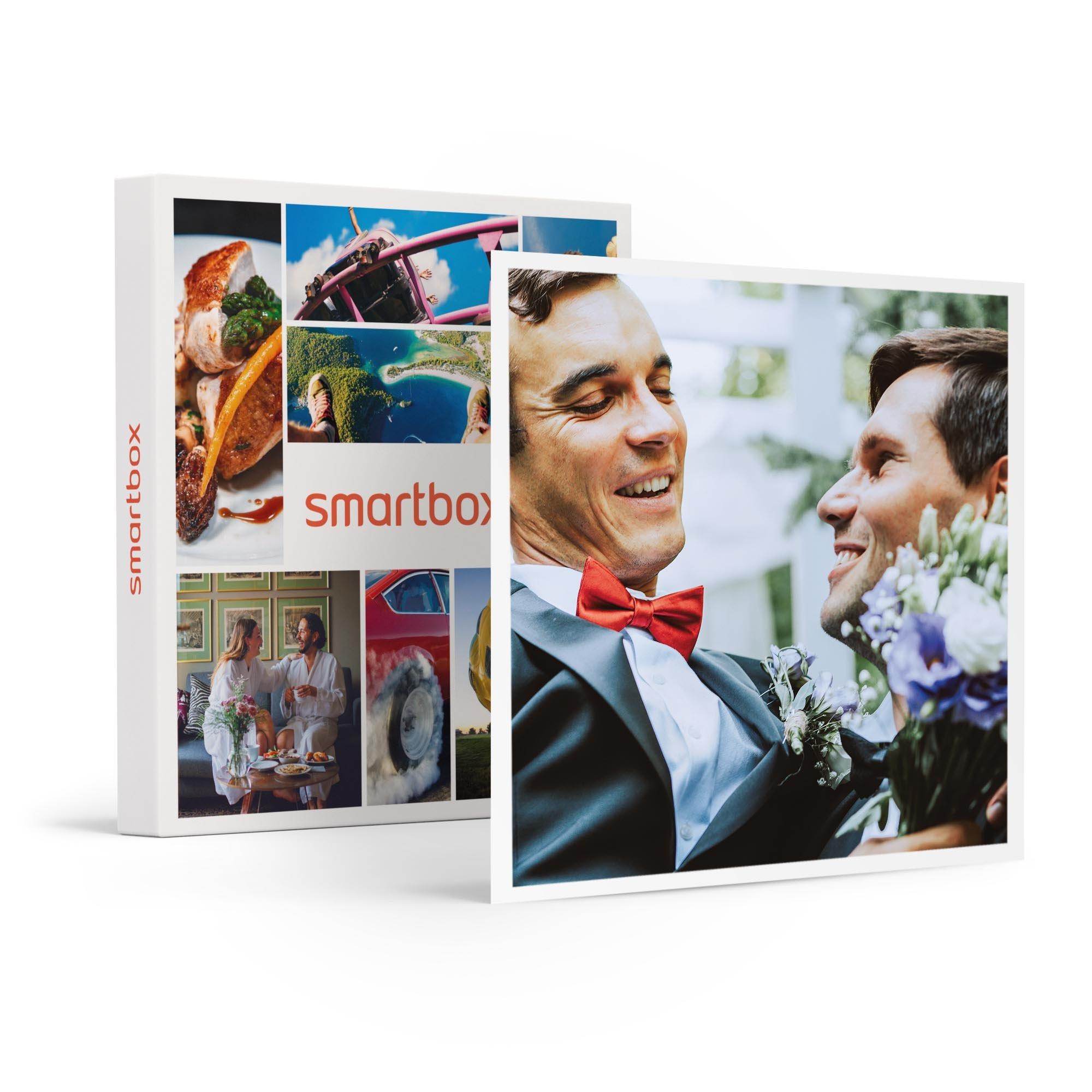 Smartbox  Escapade romantique de 2 nuits avec pause détente pour des mariés LGBT - Coffret Cadeau 