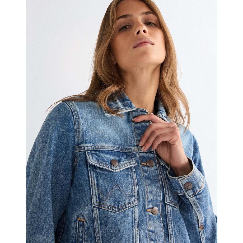 Wrangler Giacca in denim Western  