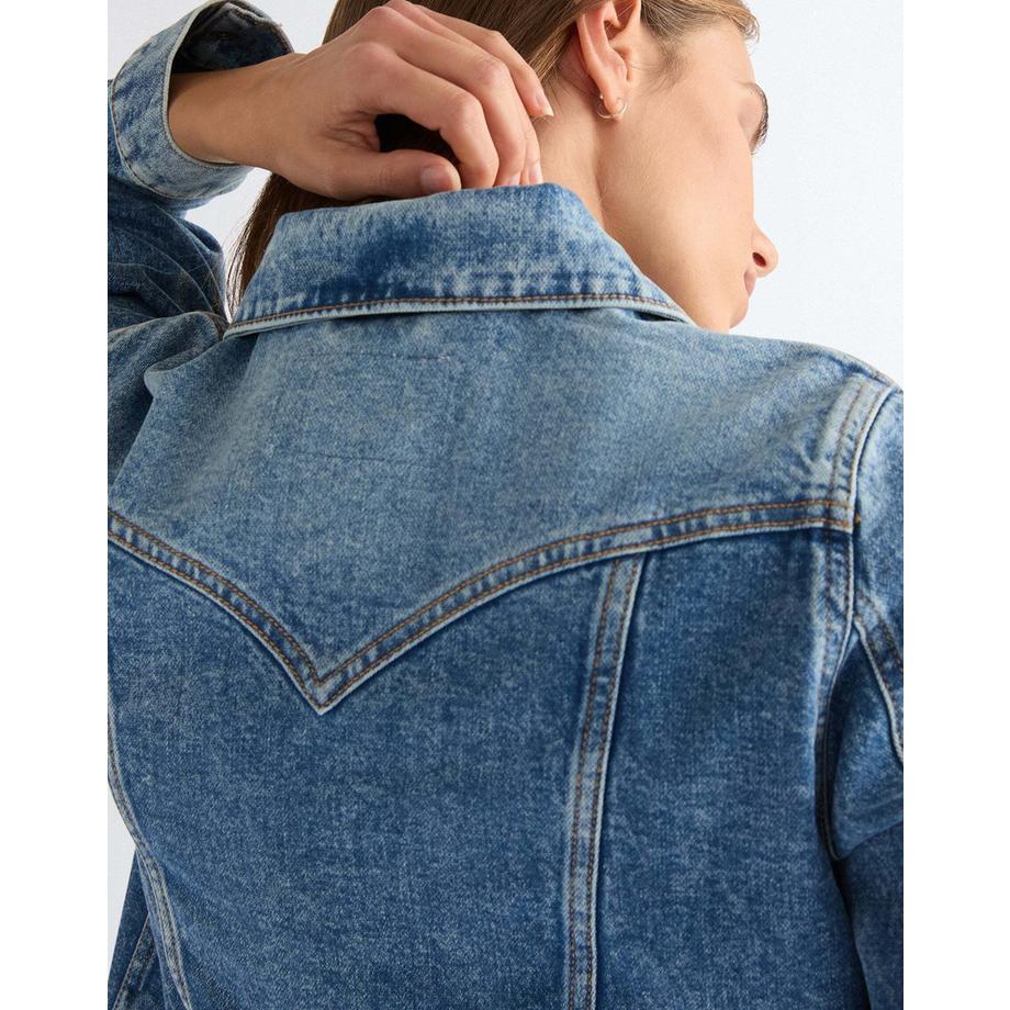 Wrangler Giacca in denim Western  