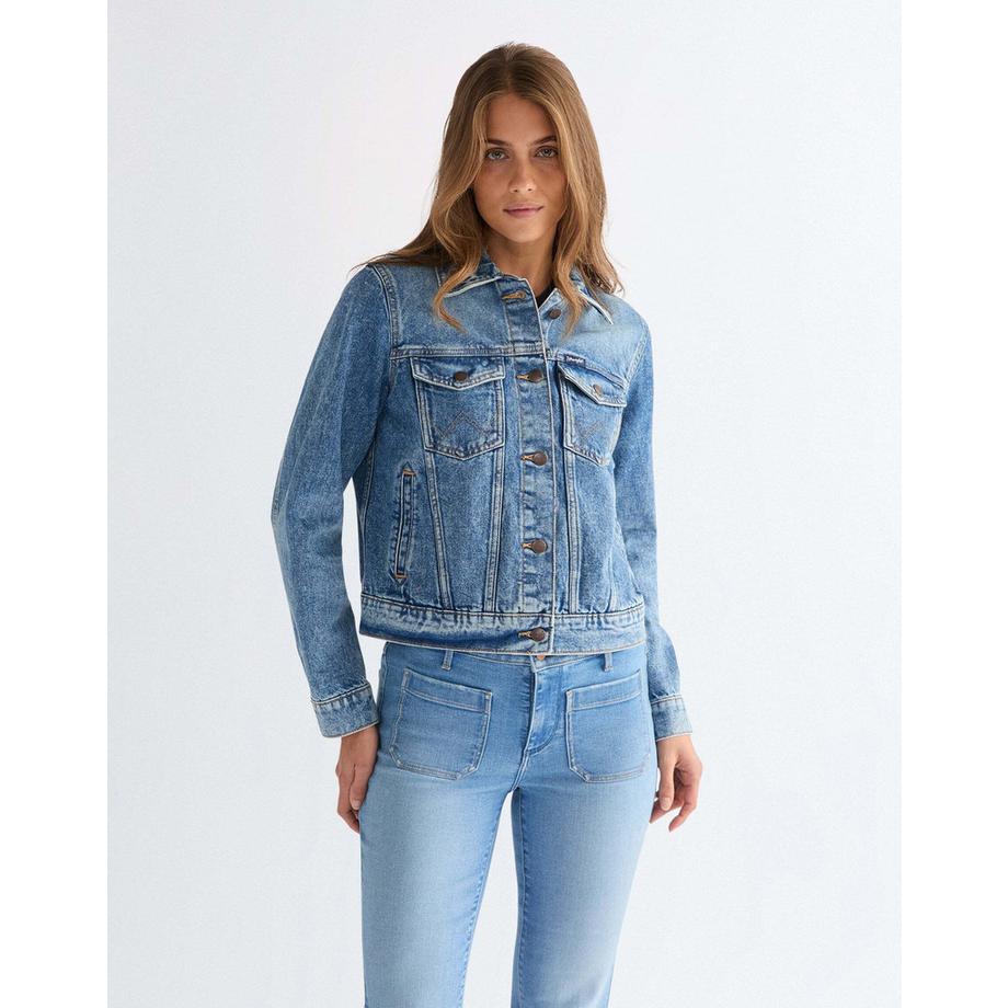 Jeansjacke Western