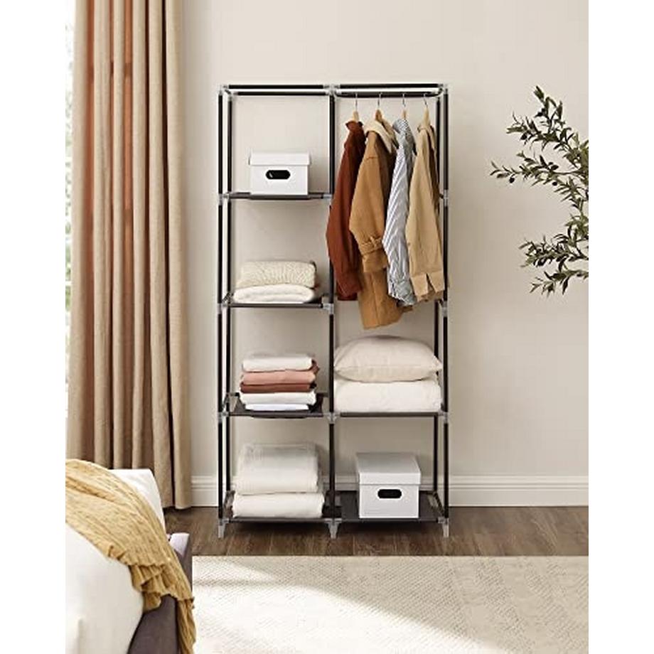 Pricenet Armadio in tessuto personalizzabile con copertura antipolvere  