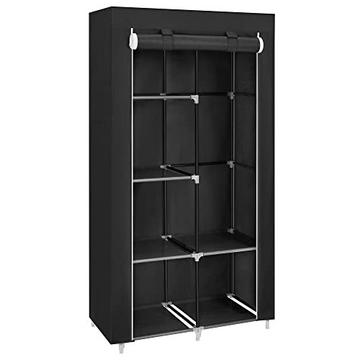 Anpassbarer Kleiderschrank aus Stoff mit staubdichtem Bezug