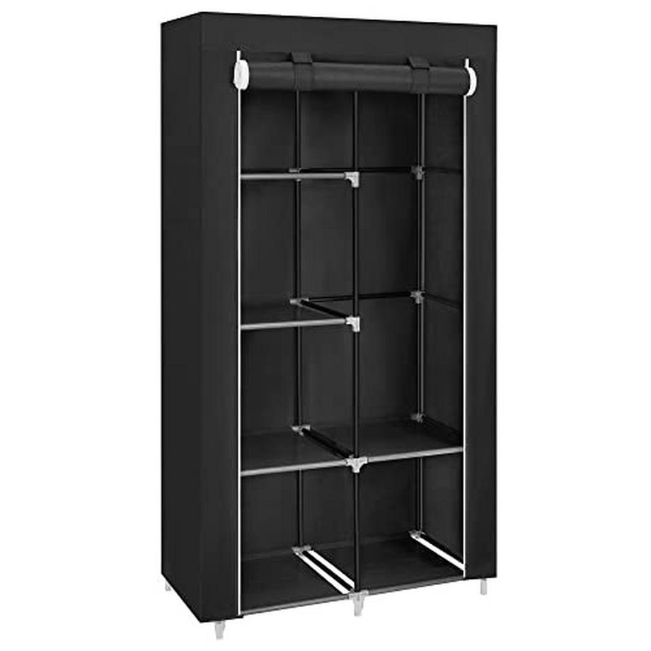 Anpassbarer Kleiderschrank aus Stoff mit staubdichtem Bezug