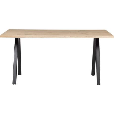 mutoni Tavolo da pranzo Tablo rovere FSC con bordo albero 160x90 mq  