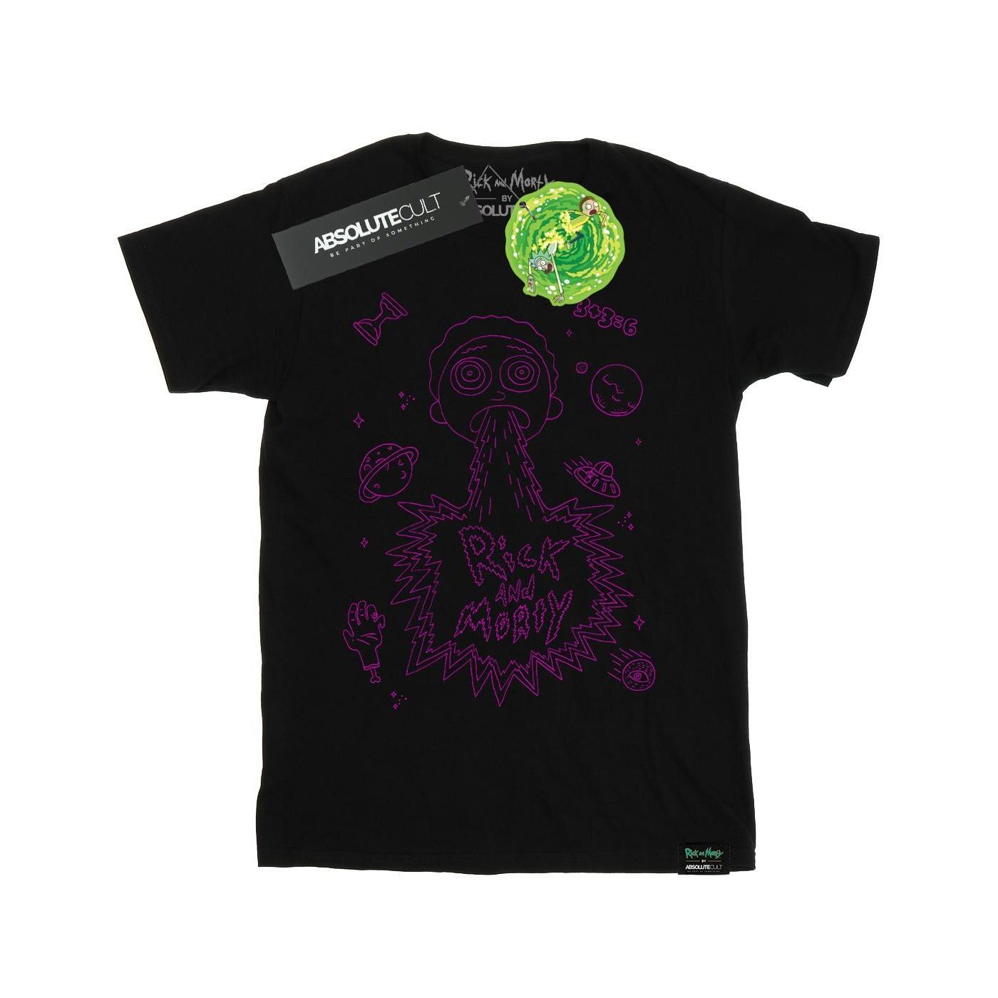 Image of Space Puke Tshirt Herren Schwarz S