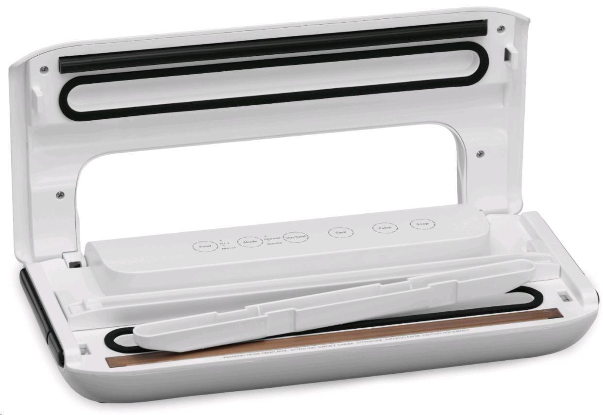 Trisa Electronics Trisa Vac & Seal macchina per sottovuoto 800 mbar Nero, Bianco  