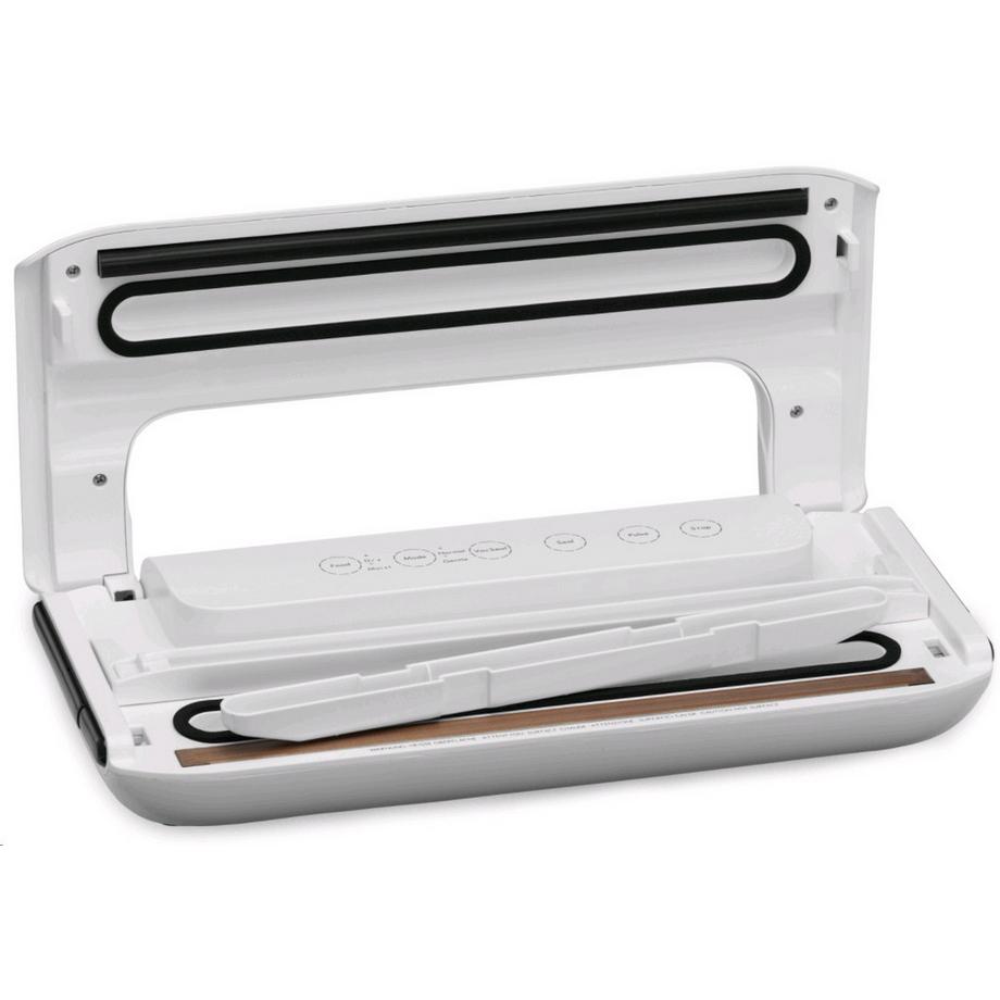 Trisa Electronics Trisa Vac & Seal macchina per sottovuoto 800 mbar Nero, Bianco  