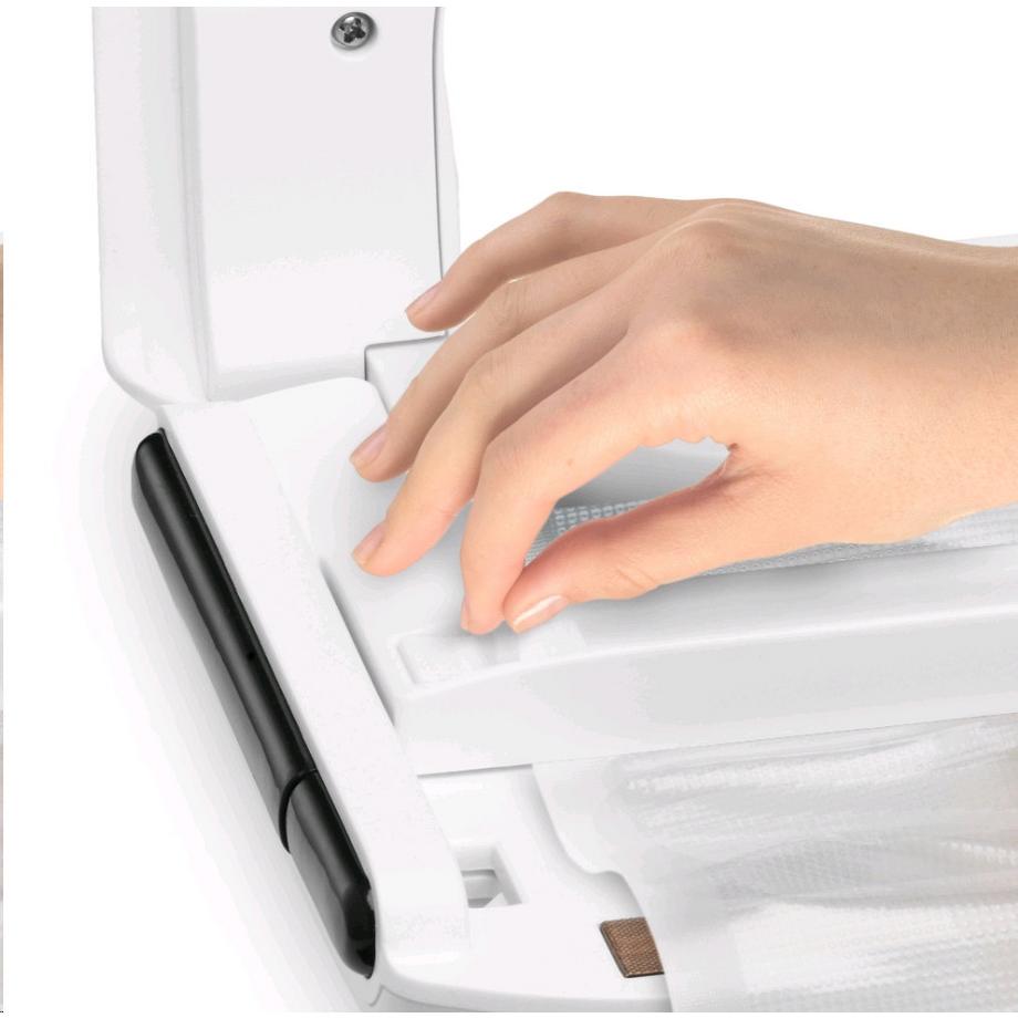 Trisa Electronics Trisa Vac & Seal macchina per sottovuoto 800 mbar Nero, Bianco  