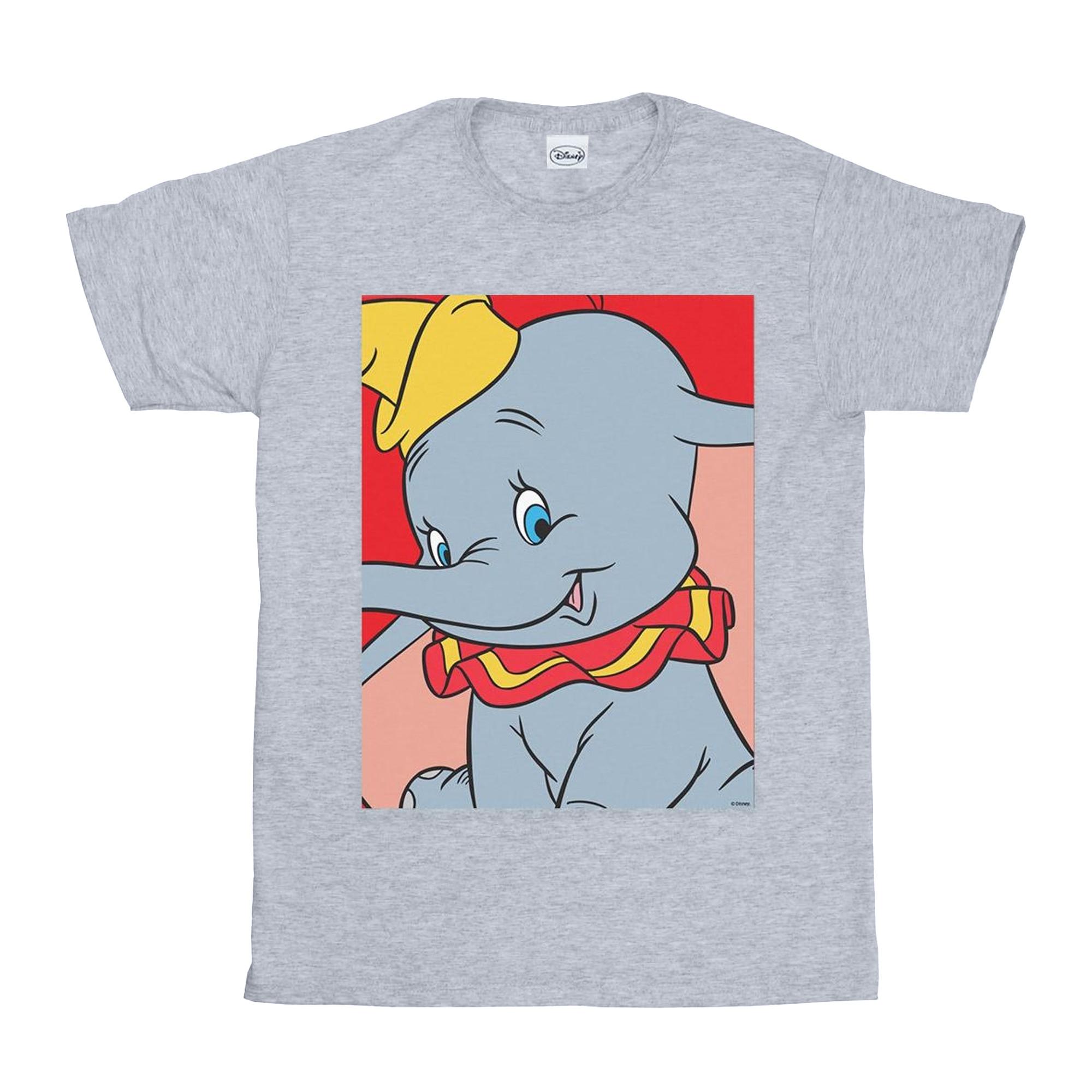 Image of Dumbo Portrait Tshirt Unisex Grau 140/146