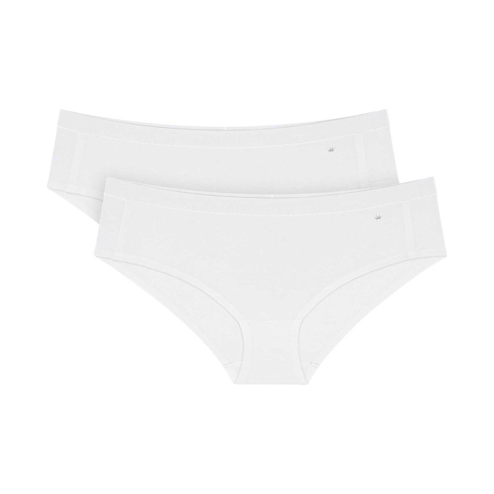 Image of Panty Bequem Sitzend-smart Natural Hipster Ex 2p Herren Weiss 40