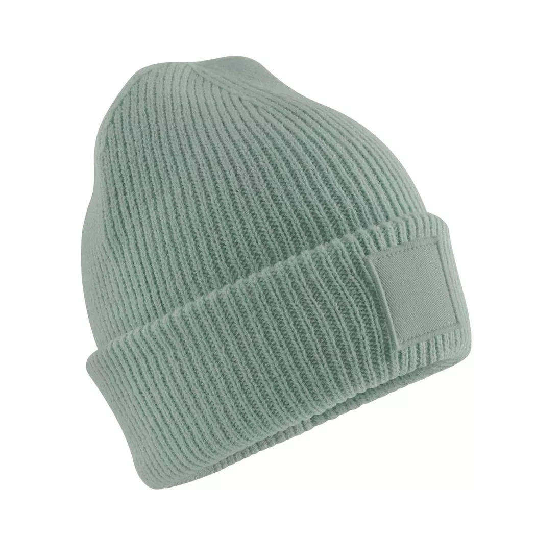 Beechfield - Mützemit Bündchen, One Size, Verde
