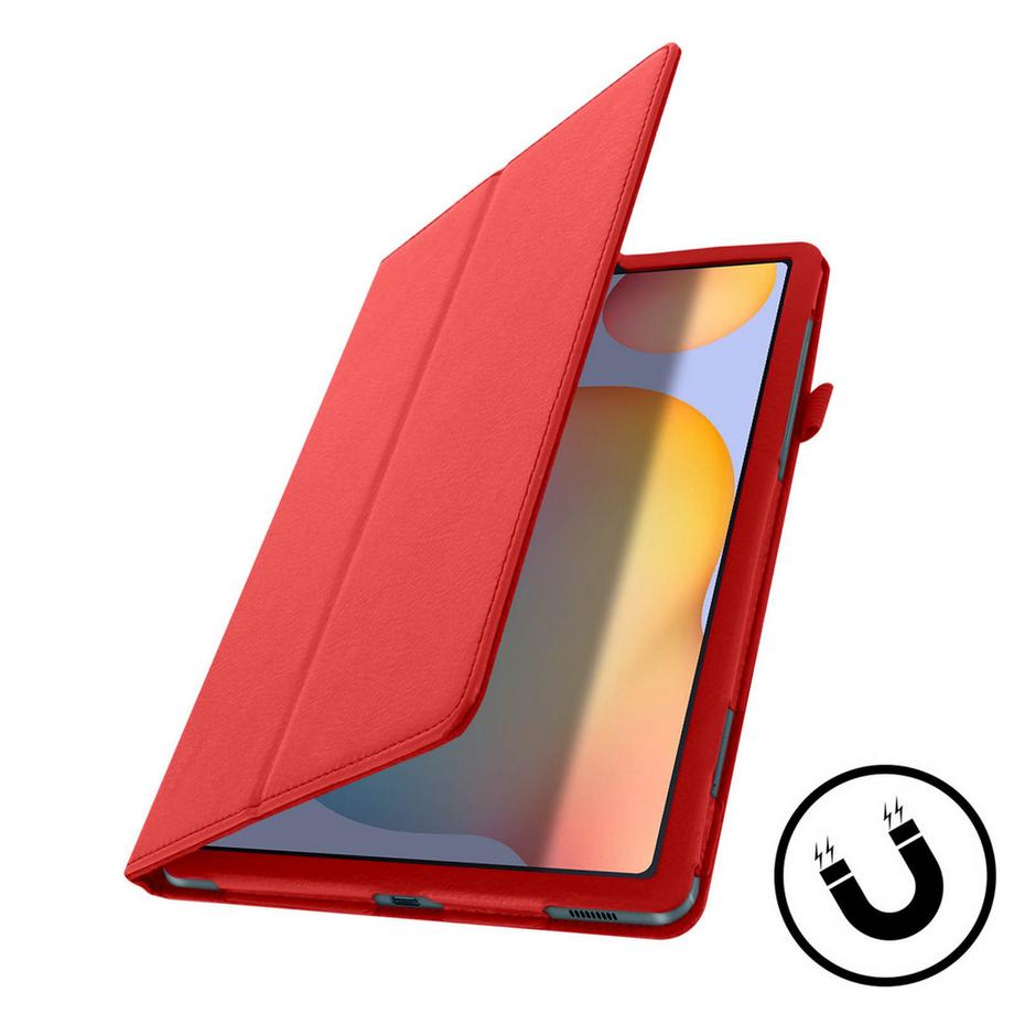 Avizar  Étui Galaxy Tab S6 Lite, Lite 2022 Rouge 
