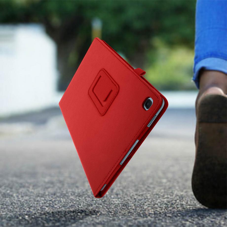 Avizar  Étui Galaxy Tab S6 Lite, Lite 2022 Rouge 