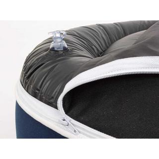 mutoni Pouf de jardin Rihanna bleu  