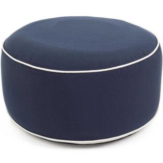 mutoni Sgabello pouf da giardino Rihanna blu  