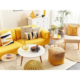 Beliani Cassettiera 3 cassetti en Pannello di fibre (LDF) Rustico TORRANCE  