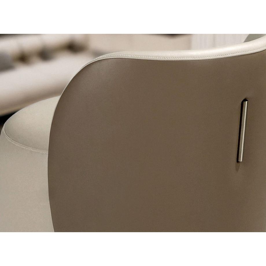 ANGEL CERDA Puff en simili cuir  