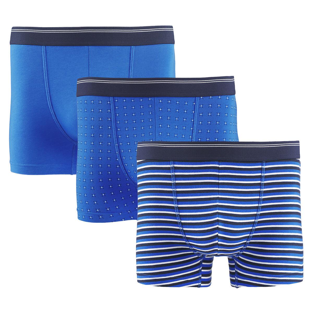 Image of 3er-pack Boxerpants Herren Blau L