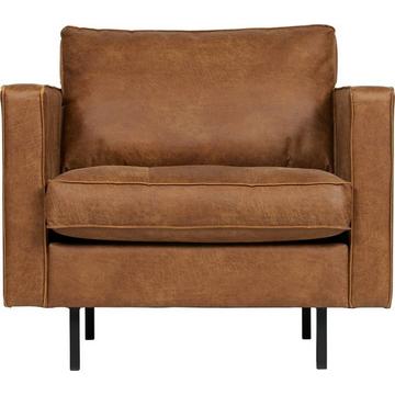 Fauteuil Classic Rodeo cuir recyclé cognac