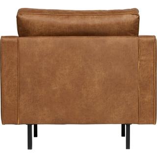 mutoni Fauteuil Classic Rodeo cuir recyclé cognac  