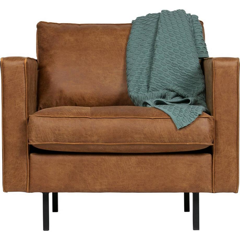 mutoni Sessel Classic Rodeo Recycling-Leder cognac  