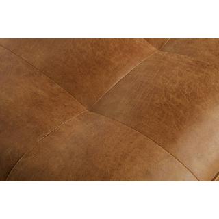 mutoni Fauteuil Classic Rodeo cuir recyclé cognac  