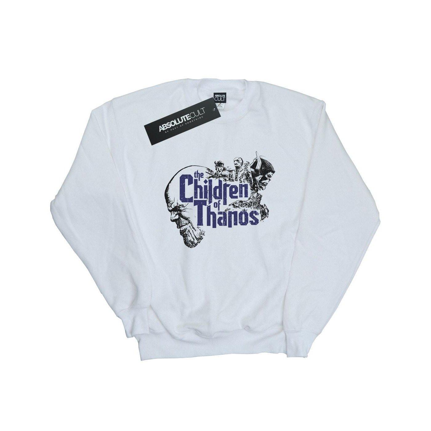 Image of Avengers Infinity War Children Of Thanos Sweatshirt Herren Weiss 3XL