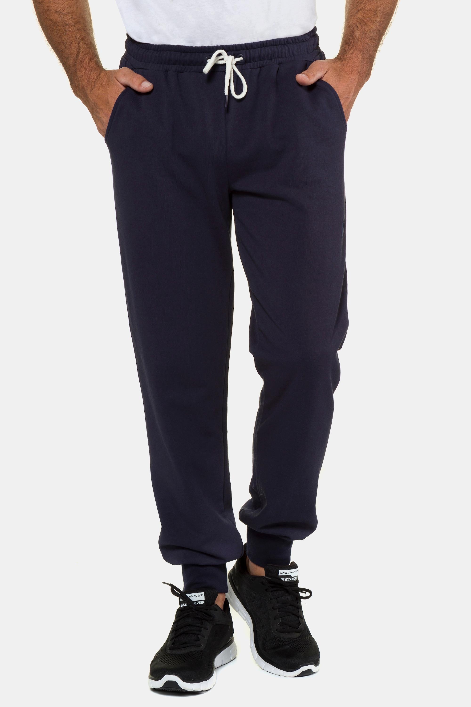 JP1880  Pantalon en molleton# Basic, style jogging, à 2 poches et taille élastique - coupe Modern Fit 