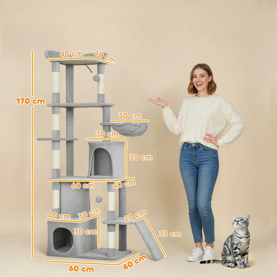 PawHut  arbre à chat 